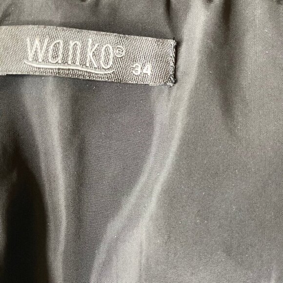 Wanko Women's 90s Coat Boho Fashion Vintage Trench Coat Car Coat Size Small - Picture 6 of 7